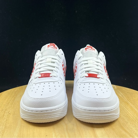 Nike Air Force 1 '07 Low Gingham Plaid Mystic Red DZ2784-101 Women's Sizes - Picture 3 of 9